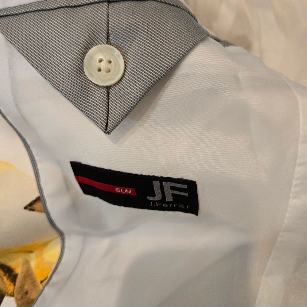 JF J.Ferrar Cotton Men's Floral Stretch Fabric Slim Fit Sport Coat New Sz: 42/S - Picture 14 of 16
